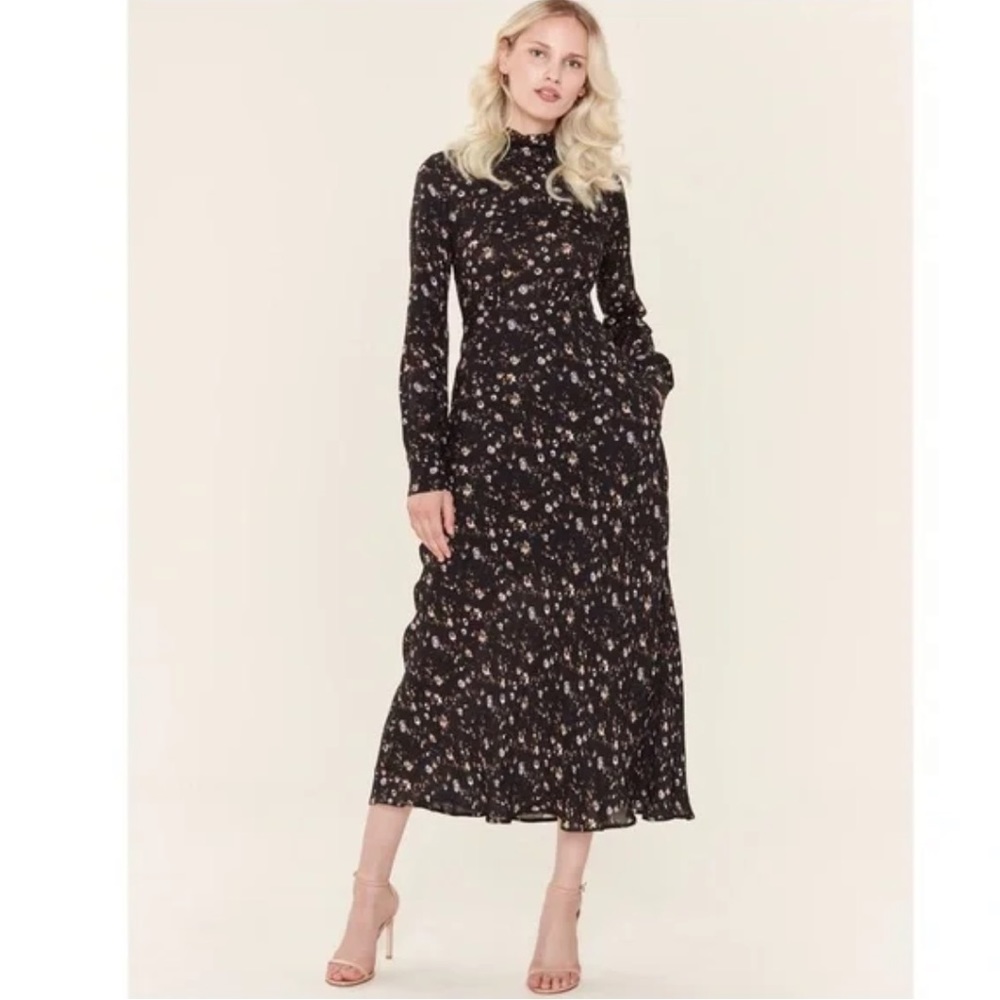 IRO Paris Floral Maxi Dress - Size 34
